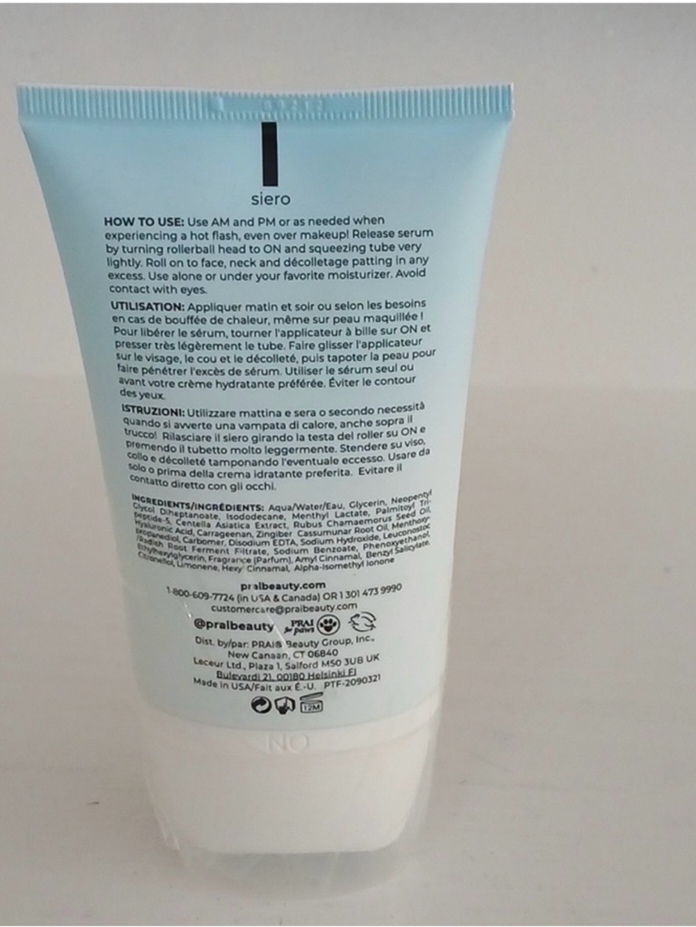 PRAI Beauty Meno-Soothe Serum - HOT FLASHES 🔥 - Picture 5 of 6
